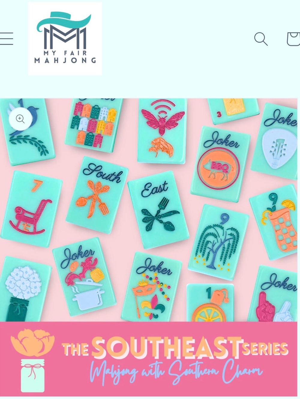 My Fair Mahjong- THE SOUTHEAST SERIES I
Mahjong with Southern Charm